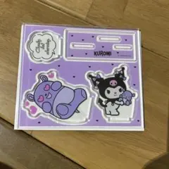 ダイソー　サンリオキャラクターズ　ビッグアクリルスタンド　クロミ