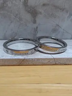 ハート＆ジルコニア Forever Love チタン鋼金属アレルギー対応