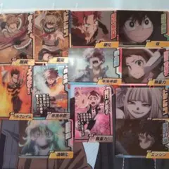 僕のヒーローアカデミア コレクターズカード10 ホークス 葉隠透 轟焦凍 他