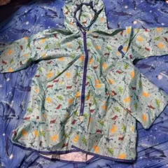 レインコート（恐竜柄）110cm