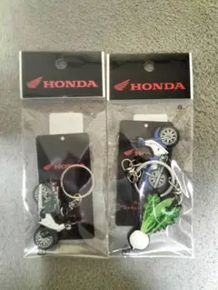 HONDA PVCキーホルダー カブ 2個セット