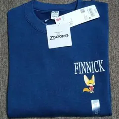 ユニクロ ズートピア スウェットシャツ ブルー M