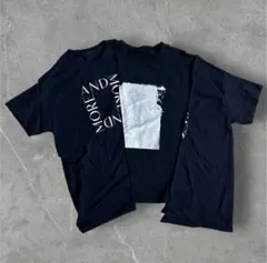 ​【一点物】リメイク Tシャツ インサイドアウト 再構築 ドッキング