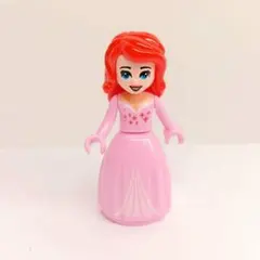 レゴ互換 プリンセス ピンク ミニフィグ アリエル