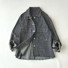 美品】マーガレットハウエル MHL. コットンリネン 長袖シャツ 羽織り