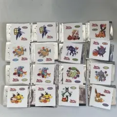 ポケモンパンシール　デコキャラシール　ハロウィン　12種類　16点　213弾