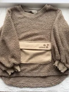 ボアトレーナー ベージュ サイズ110