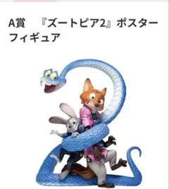 ズートピア2 Happyくじ A賞 ポスターフィギュア
