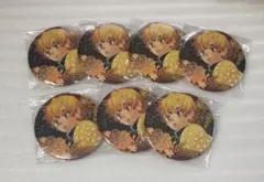 鬼滅の刃　我妻善逸　缶バッジ７個セット