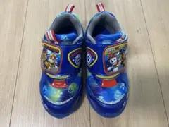 美品 パウパトロール スニーカー 光る 17cm