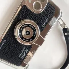 ☆新品☆ iPhone14 携帯カバー　スマホケース　一眼　カメラ　黒