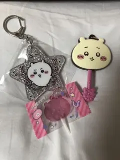 ちいかわ星型アクリルキーホルダー3点セット