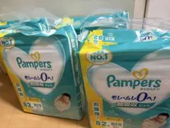 Pampers 新生児用おむつ テープ 82枚×4のサムネイル