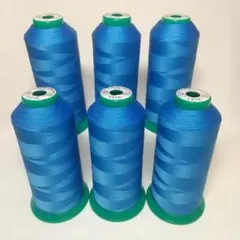 R32 #50 キングレジロンF 6本セット ナイロン100% ブルー