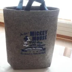 ディズニーデザインフェルトトートバッグ