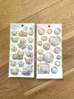 【正規品】リラックマ　キラッとぷくぷくエアーシール　シャカシャカシール