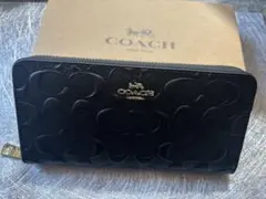 COACH ブラック 長財布