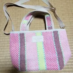 ROPÉ PICNIC マルチストライプトートバッグ