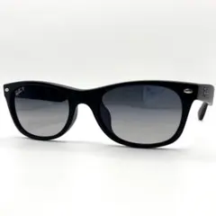 美品✨RayBan RB2132F 偏光 ブルーグレーレンズ マットブラック