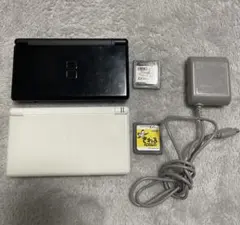 ニンテンドーDS Lite 本体 ブラック ホワイト ソフト 2本付き