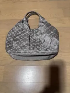 russet グレー ロゴ入り トートバッグ