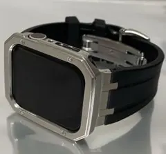 Apple Watchカバーケースアップルウォッチラバーベルトバンドg-24