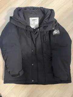 CAMP7 ブラックダウンジャケット　Ｌ