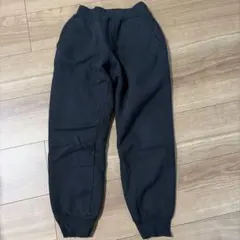 UNIQLO KIDS 裏ボア スウェットパンツ ブラック