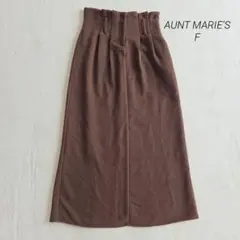 アントマリーズ AUNT MARIE'S ロングスカート F ダークブラウンのサムネイル