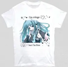 新品 Lサイズ初音ミク 同人 半袖Tシャツ Y2K