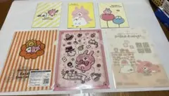 カナヘイ ピスケ＆うさぎ クリアファイル3種＋ノート3冊のサムネイル