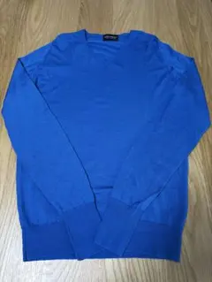 ジョンスメドレー 30G Vネック長袖ニットプルオーバー