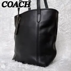 希少✨ オールドコーチ USA製 ハンドバッグ オールレザー 黒 ヴィンテージ