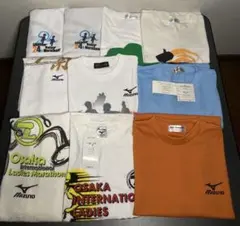 【まとめ売り】10枚・未使用・ミズノ・マラソン大会・Tシャツ・M・L
