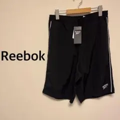 Reebok リーボック★新品 ブラック ナイロンパンツ Lサイズ