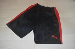 PUMA ジャージハーフパンツ　M　ダークグレー・レッド