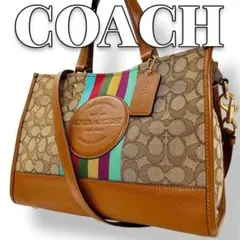 COACH シグネチャー デンプシー レディース 2wayバッグ 8993