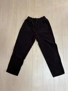 GＵ　コーデュロイシェフパンツ　ブラウン　サイズＳ