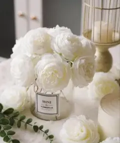 芍薬の花　組み立て式 １２個入り ウエディングアイテム　ウェルカムスペース