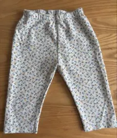 ク*コ様 ユニクロ　エアリズム　リブレギンスパンツ 花柄　100