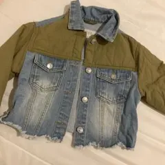 【size6/116】美品⭐︎ZARA Gジャン 切り替えデニムジャケット
