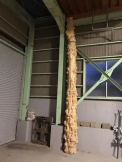 大型木製ドラゴン彫刻置物 - メルカリ