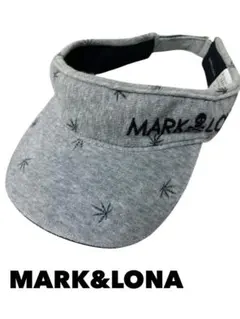 【MARK＆LONA／マークアンドロナ】ゴルフ　サンバイザー　ドクロスタッズ MARK＆LONA／マークアンドロナ】ゴルフ サンバイザー ドクロスタッズ