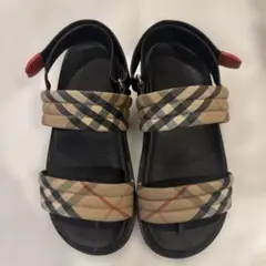 Burberry チェック柄 サンダル　35