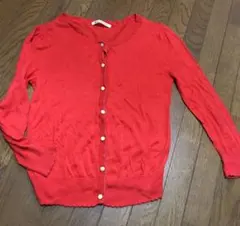 MAJESTIC LEGON レッド　カーディガン　マジェスティックレゴン 赤