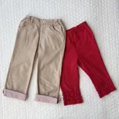 familiar ファミリア　パンツ　セット　100