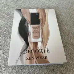 コスメデコルテ　ゼンウェア フルイド リキッドファンデーション サンプル
