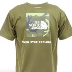ザノースフェイス　半袖　Tシャツ　オリーブ