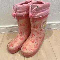 長靴　ディズニー　プリンセス　17㎝　バースデイ