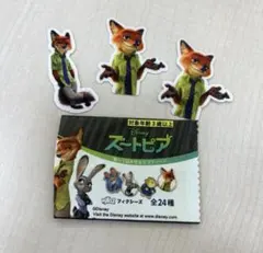 ズートピア ニック シール 貼ってはがせるエコワッペン 非売品